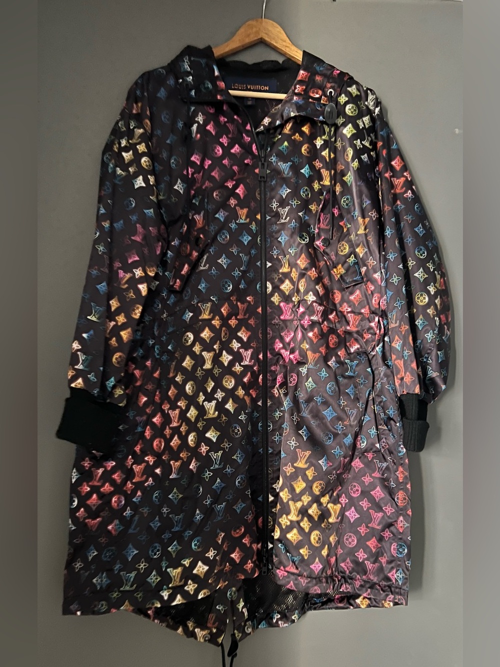 Louis Vuitton Gradient Digital Printed Monogram Parka